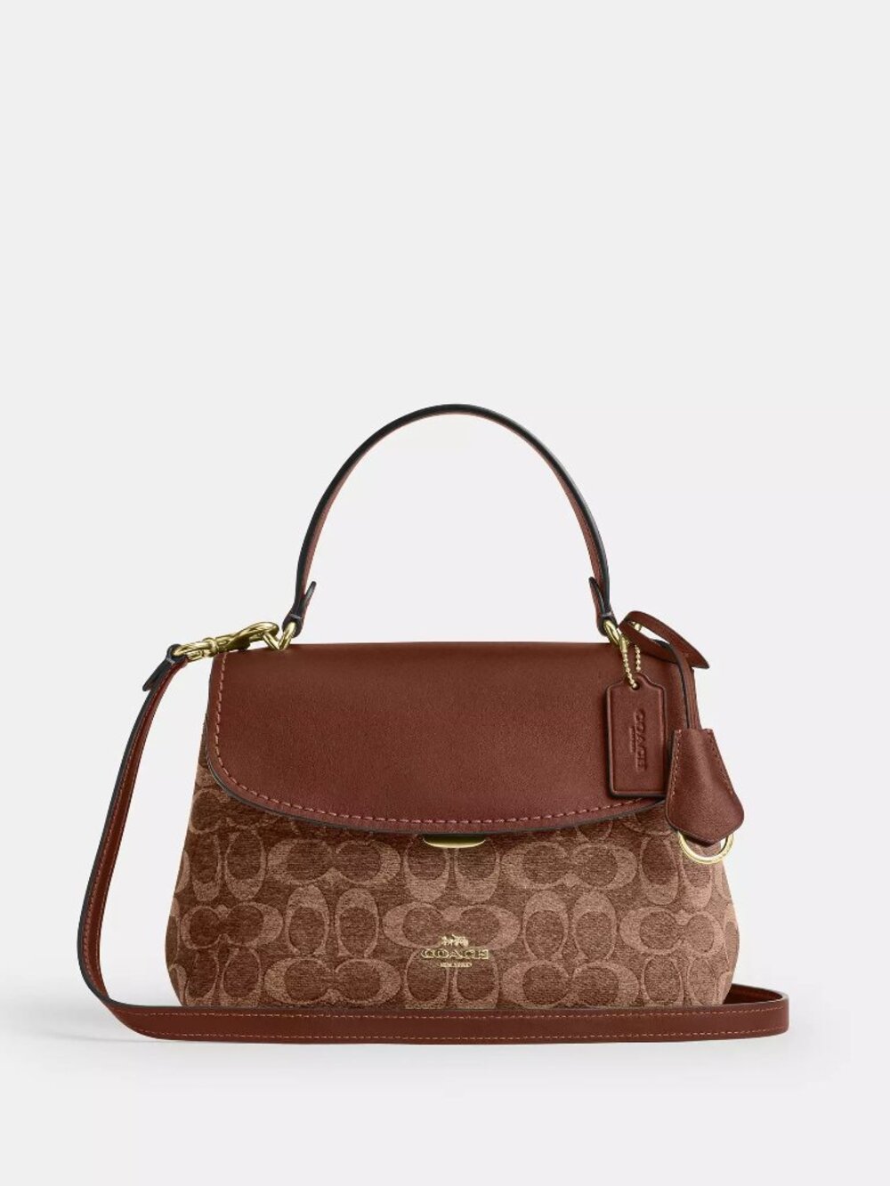 Coach Emory Top Handle Bag In Signature Chenille